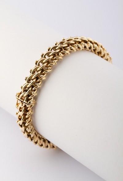 Gouden Bismarck armband